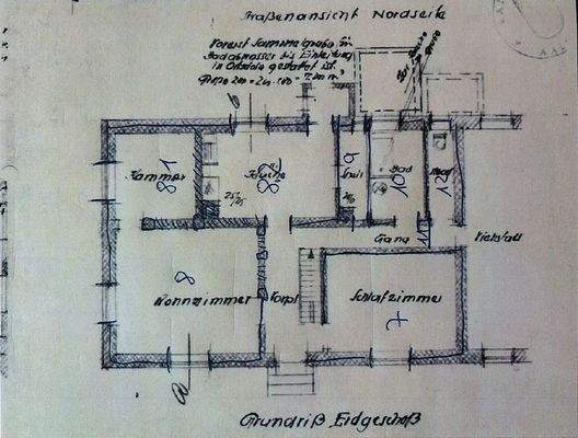 Grundriss EG Frankenstraße 9 Hohenlohe