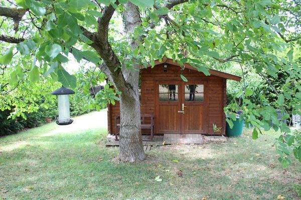 Die große Gartenhütte