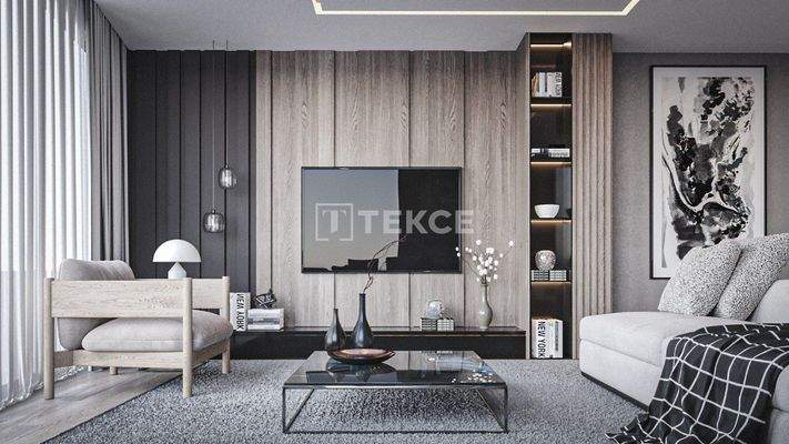 Investment Apartments Near the Financial Center in Istanbul