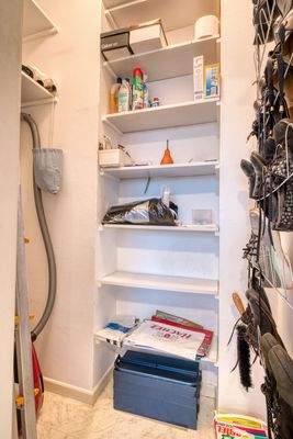 Praktischer Abstellraum