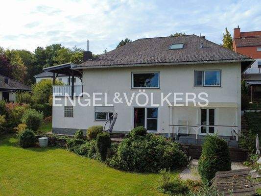 Hausansicht von der Gartenseite