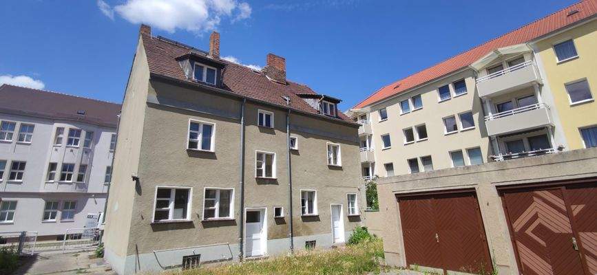 Rückseite des Objektes