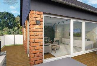 Blick in den Wohnbereich Visu