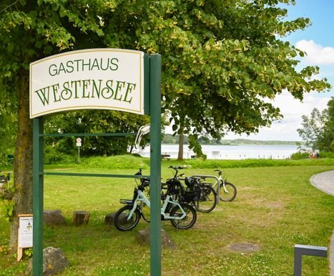 Badestelle am Westensee