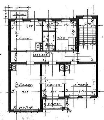 Grundriss Obergeschoss