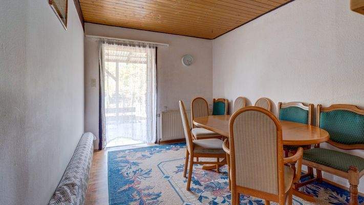 Essbereich Erdgeschoss