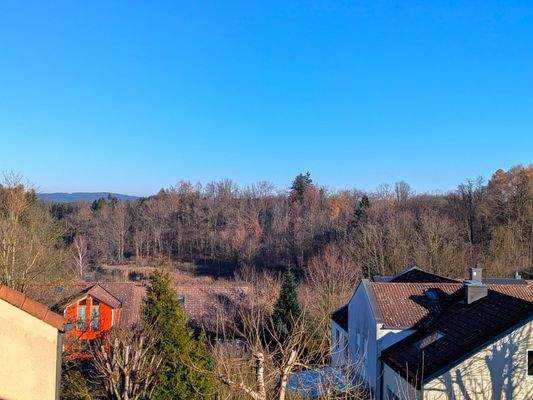 Fernblick aus der Küche Richtung Nordosten