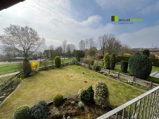 Ausblick vom Balkon