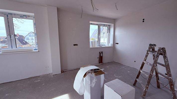 geplanter Küchenbereich