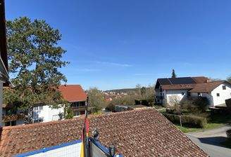 Ausblick vom Balkon