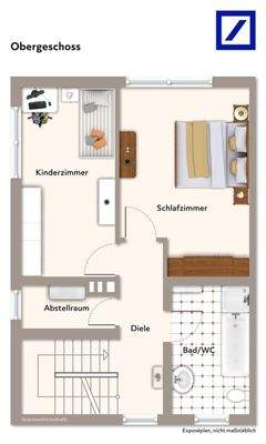 Grundriss Obergeschoss