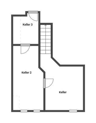 Grundriss Skizze 1. UG