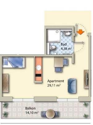 Appartement - Muster