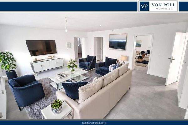 sanierte 4-Zimmerwohnung in zentraler Lage ohne Balkon