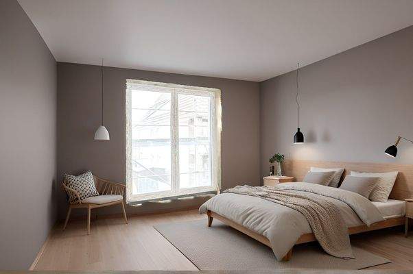 Schlafzimmer - Visualisierung