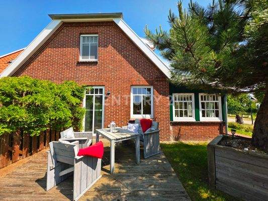 Terrasse Ansicht Sommer