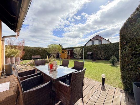 Terrasse mit Südausrichtung