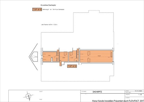 Grundriss Dachspitz
