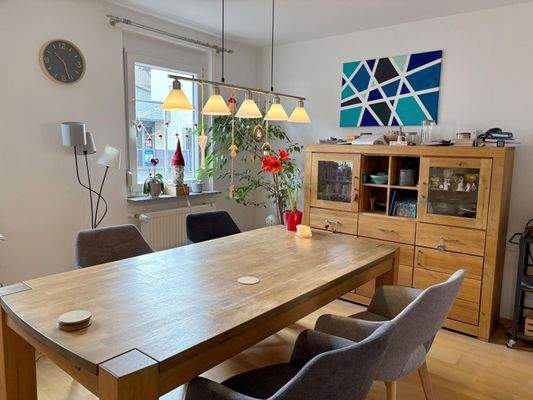 Essbereich im Erdgeschoss