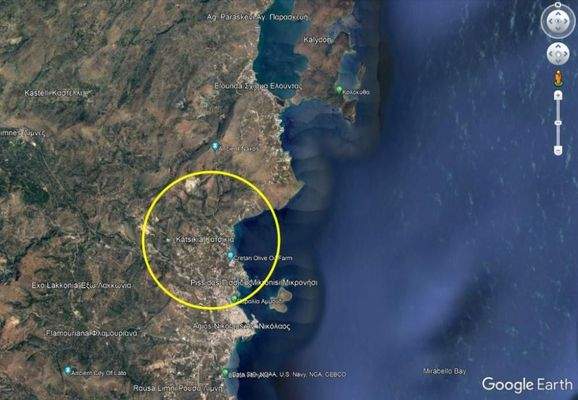 Kreta, Katsikia: Gruppe von Grundstücken mit Meerblick zu verkaufen