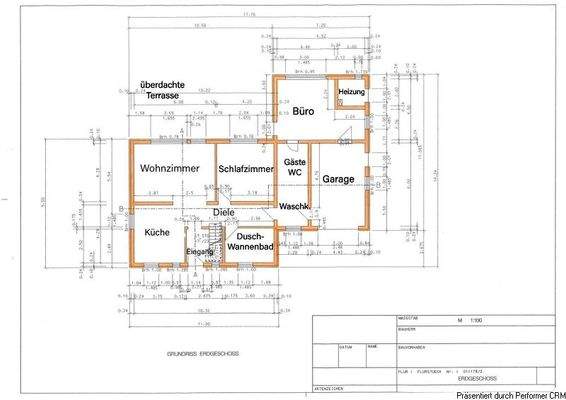 Grundriss Erdgeschoss