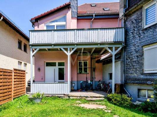 Außenansicht vom Garten