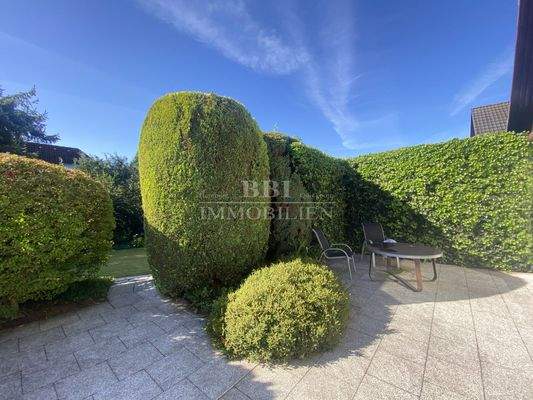 Uneinsehbare Terrasse