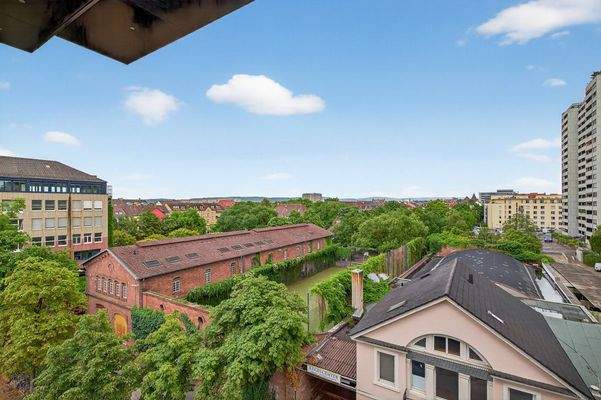 Büroeinheit Aussicht nach Süden