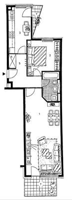 Grundriss (ohne Maßstab)