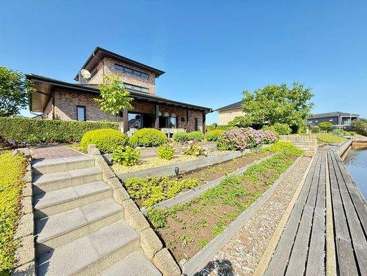 Blick vom eigenen Steg