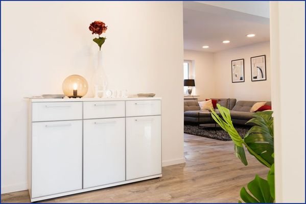 Eingang Musterwohnung