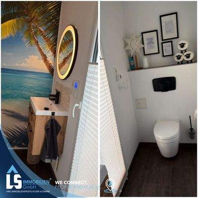 WC am Elternschlafzimmer