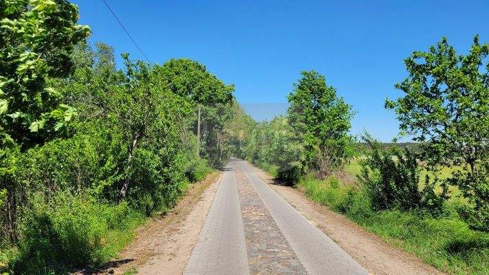 Weg zum Ferienhausgebiet