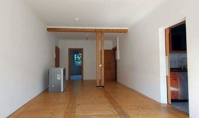 Wohnzimmer vor Vermietung