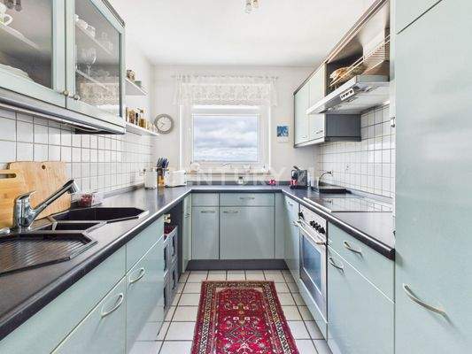 Küche mit viel Stauraum