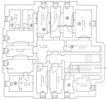 Grundriss Kellergeschoss
