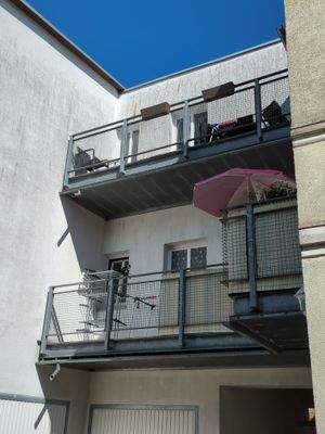 Balkone zum Innenhof