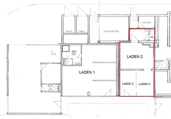 Grundriss Laden 2