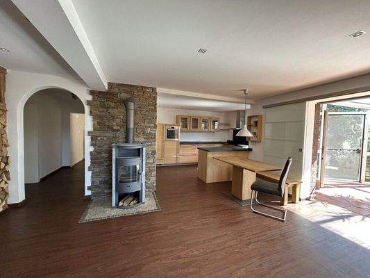 Offenes Wohn- und Esszimmer