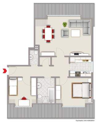 Grundriss Dachgeschoss