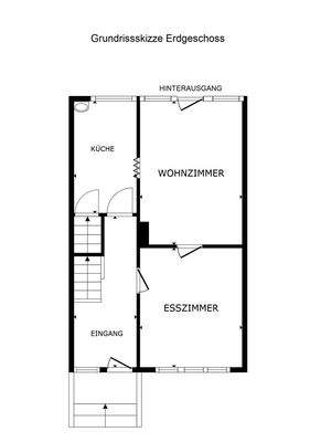 Grundrissskizze EG unbemaßt