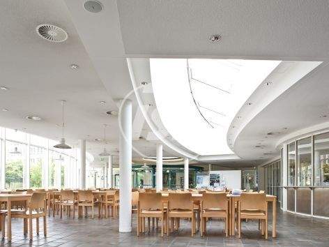 Kantinenbereich zur Umnutzung