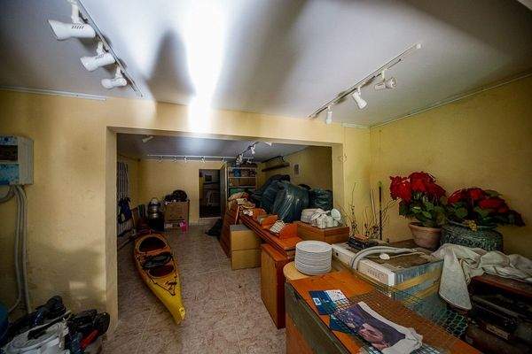 Abstellkammer der Villa