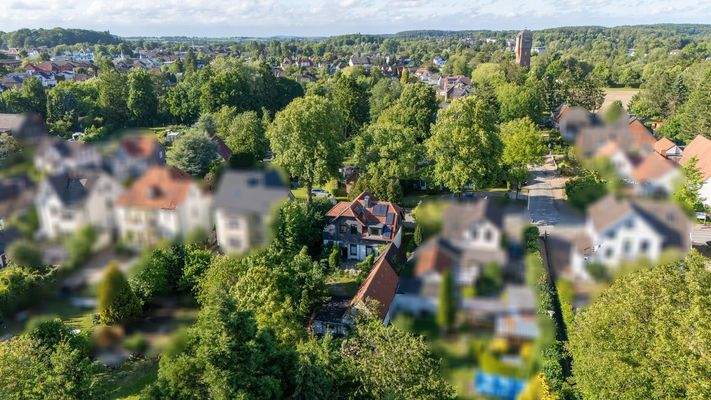 Luftbild Haus und Malente