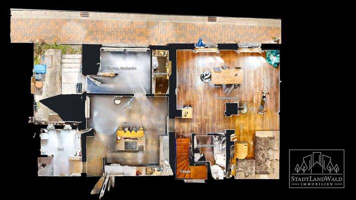 Schematischer Grundriss EG