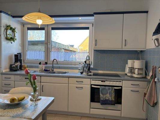 Blick in die Einbauküche