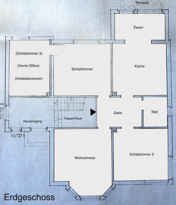 Grundriss Erdgeschosswohnung