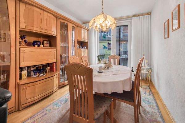 Essbereich im Obergeschoss