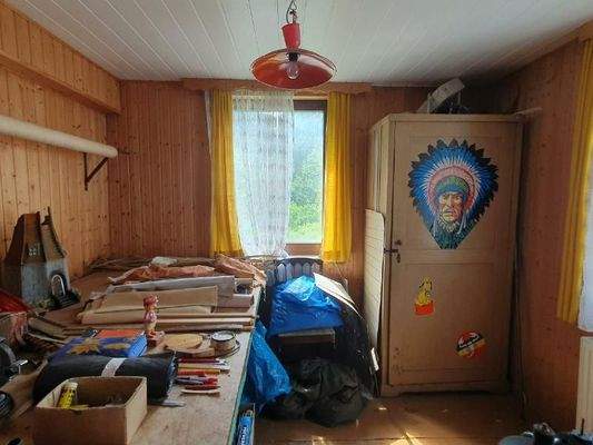 Werkstatt im Anbau (Zwischengeschosse)