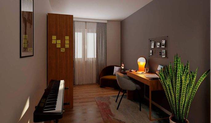 Platz für Ihre Wohnideen – ob Gästezimmer, Homeoff